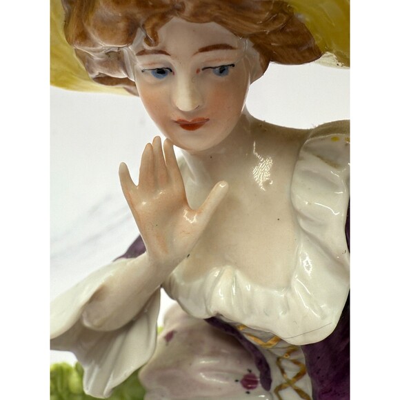 Kister Scheibe #10668 German Porcelain Figurine “Courtship Scene” -Read - Picture 5 of 16